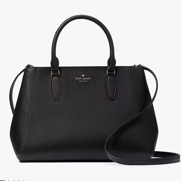 Kate Spade Black Satchel Purse - Picture 1 of 9